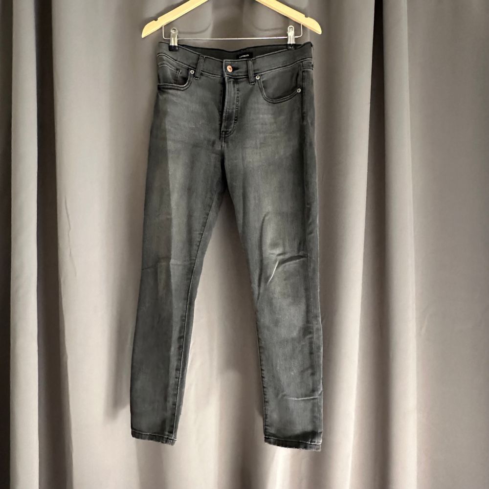 NWOT Express Slim Fit black gray Jeans Denim Pants Casual Wear Versatile